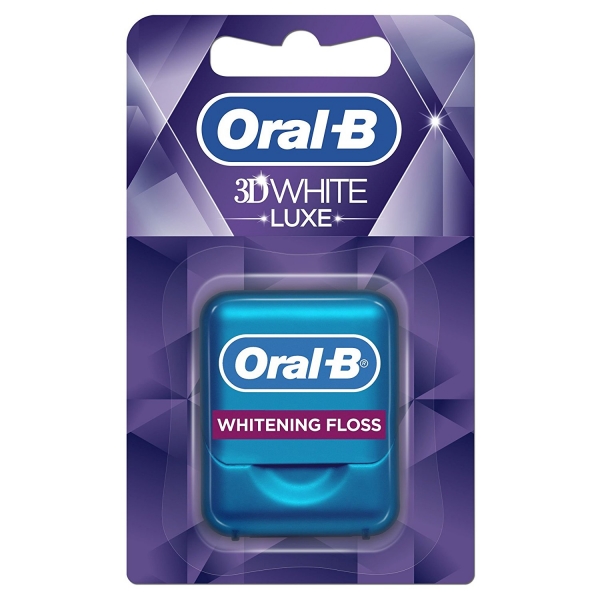 Oral-B 3D White Luxe Whitening Zahnseide, 35 m, 1 Stück